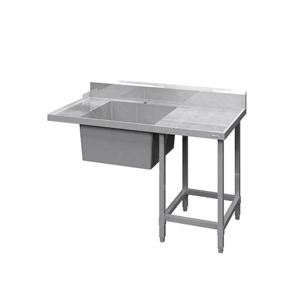 B-ISR1500-PS INLET BENCH FOR POT-WASHING MACHINE (RIGHT HANDED)