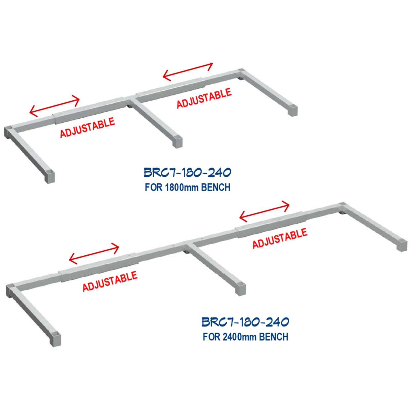 BRC7-180-240 WALL BENCHE BRACE