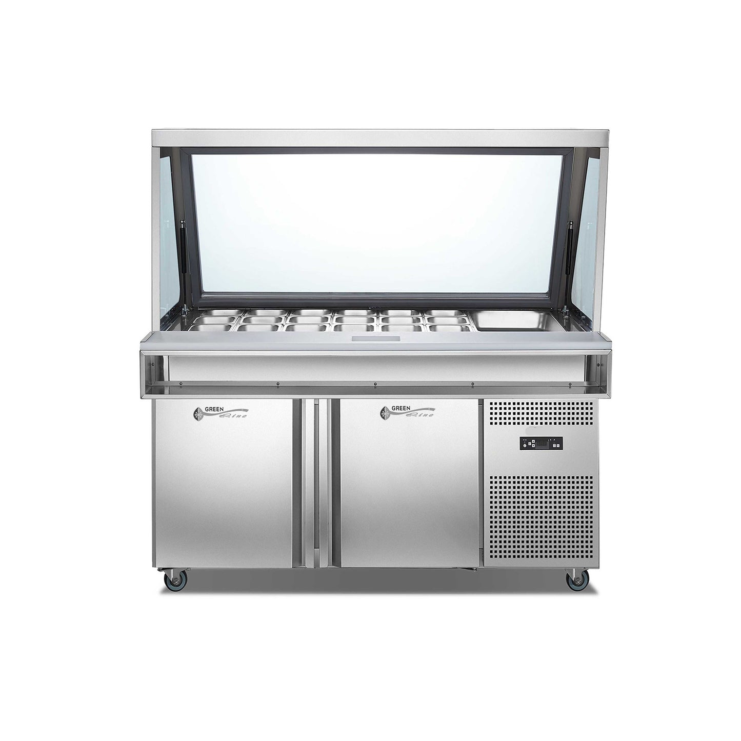 GLSA-CA-12 FOOD PREPARATION FRIDGE + CANOPY