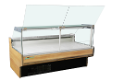 GLTVQT-2.5M - LUXURY MEAT DELI CASE WITH LIFT GLASS