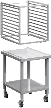 LACRS211M S/S TROLLEY & CASETTE TO SUIT LCDEA-211E