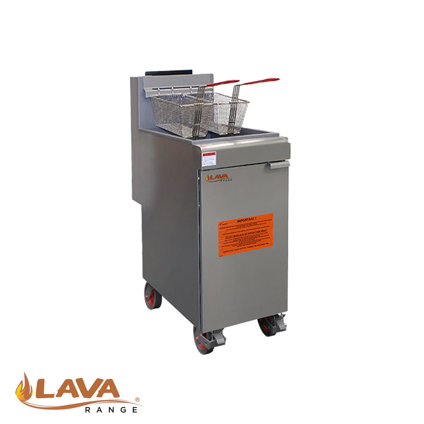 LAVA-DF-400 LAVA DEEP FRYER SINGLE TANK