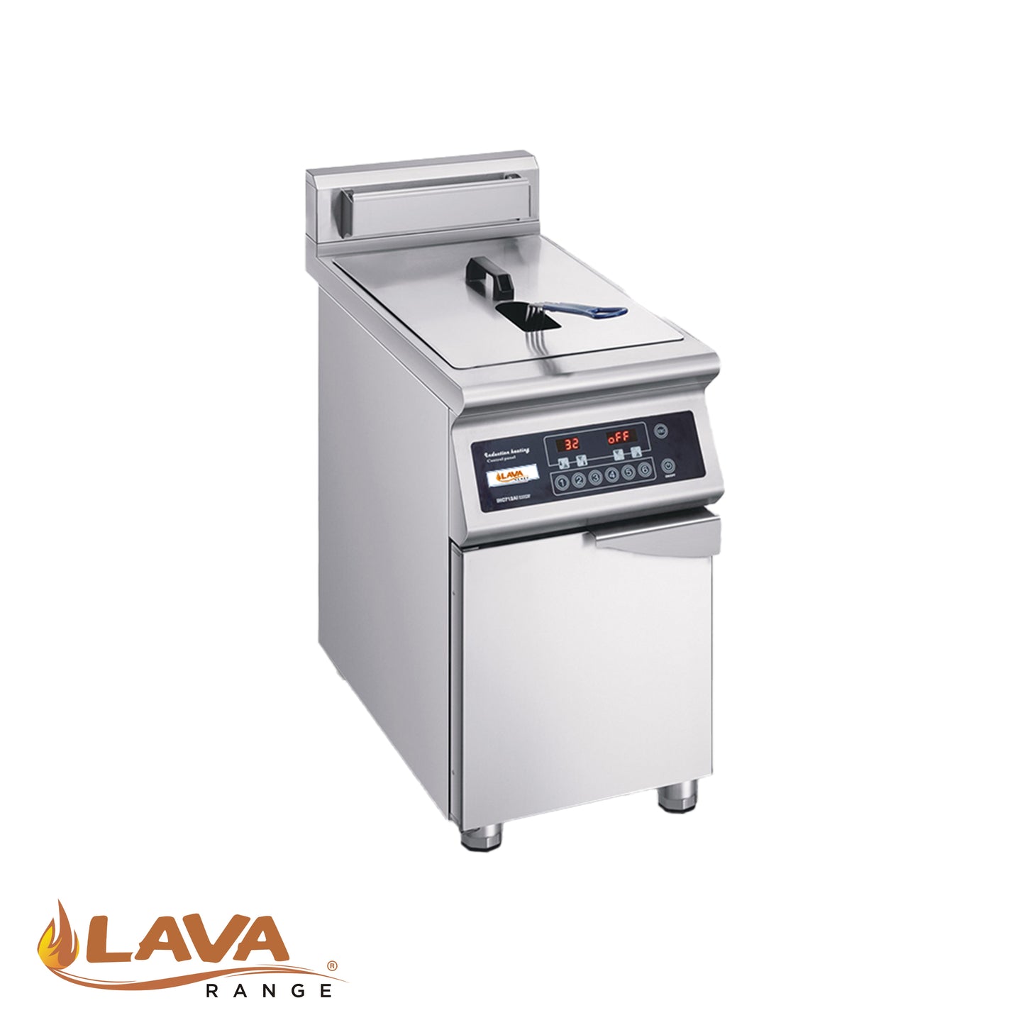 LOFAE-213 LAVA INDUCTION SINGLE TANK DEEP FRYER 400