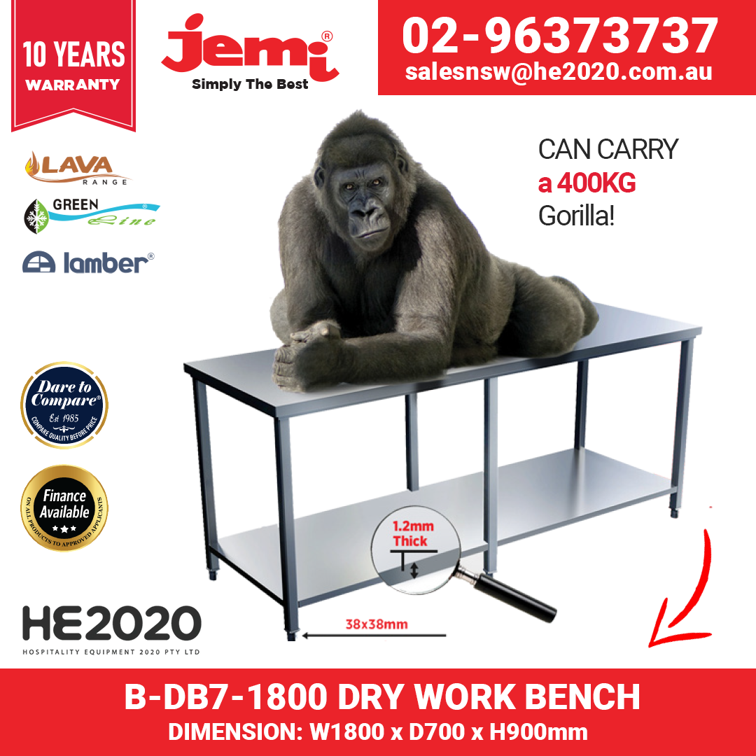 B-DB7-1800 DRY WORK BENCH