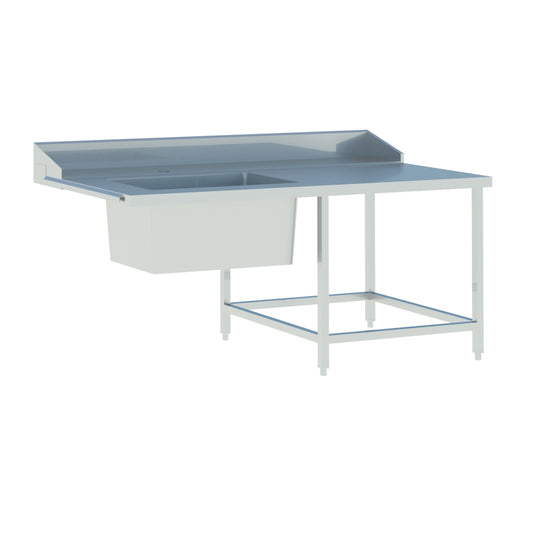 B-ISR1500-PSXL OUTLET BENCH WITH UNDER RACK