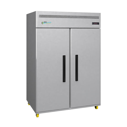 BBF2S-1210 TWO DOOR STAINLESS FREEZER 1200 LITRES CAPACITY