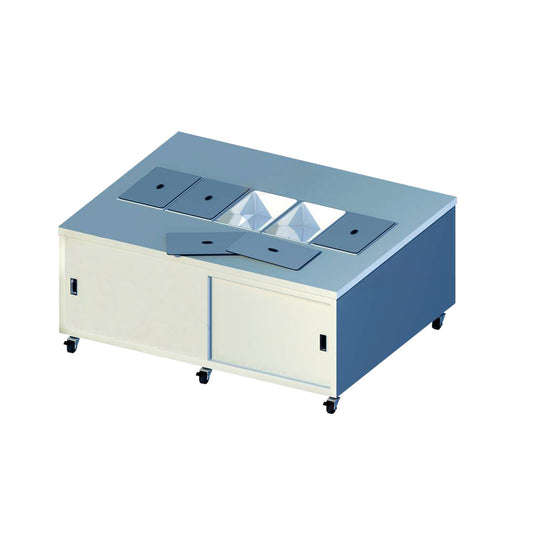 HMHOTP-5MM PREMIUM BAIN MARIE WITH HOT CUPBOARD