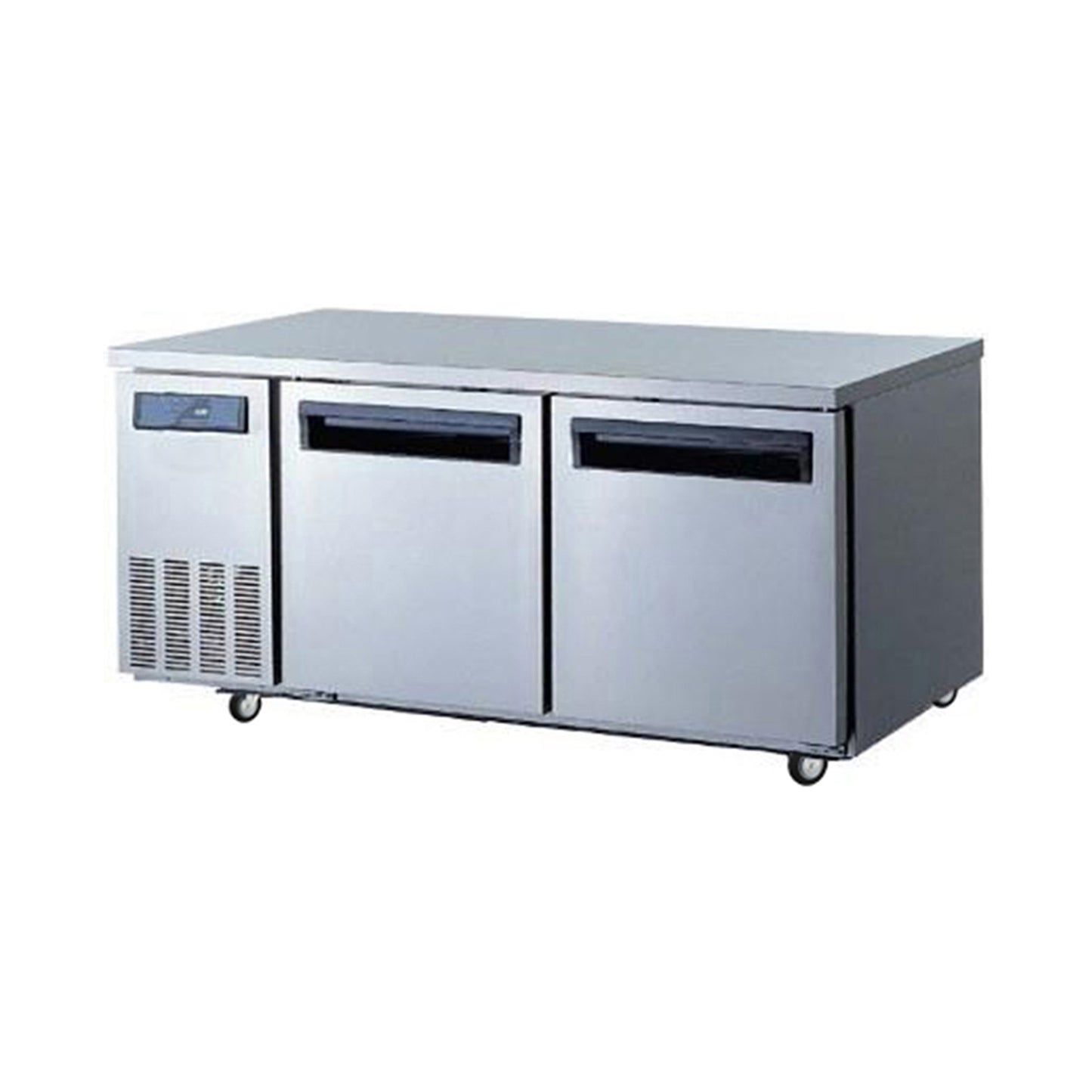 BS7-15FR TWO DOOR PREMIUM BENCH FREEZER 412 LITRES CAPACITY (LEFT COMPRESSOR)