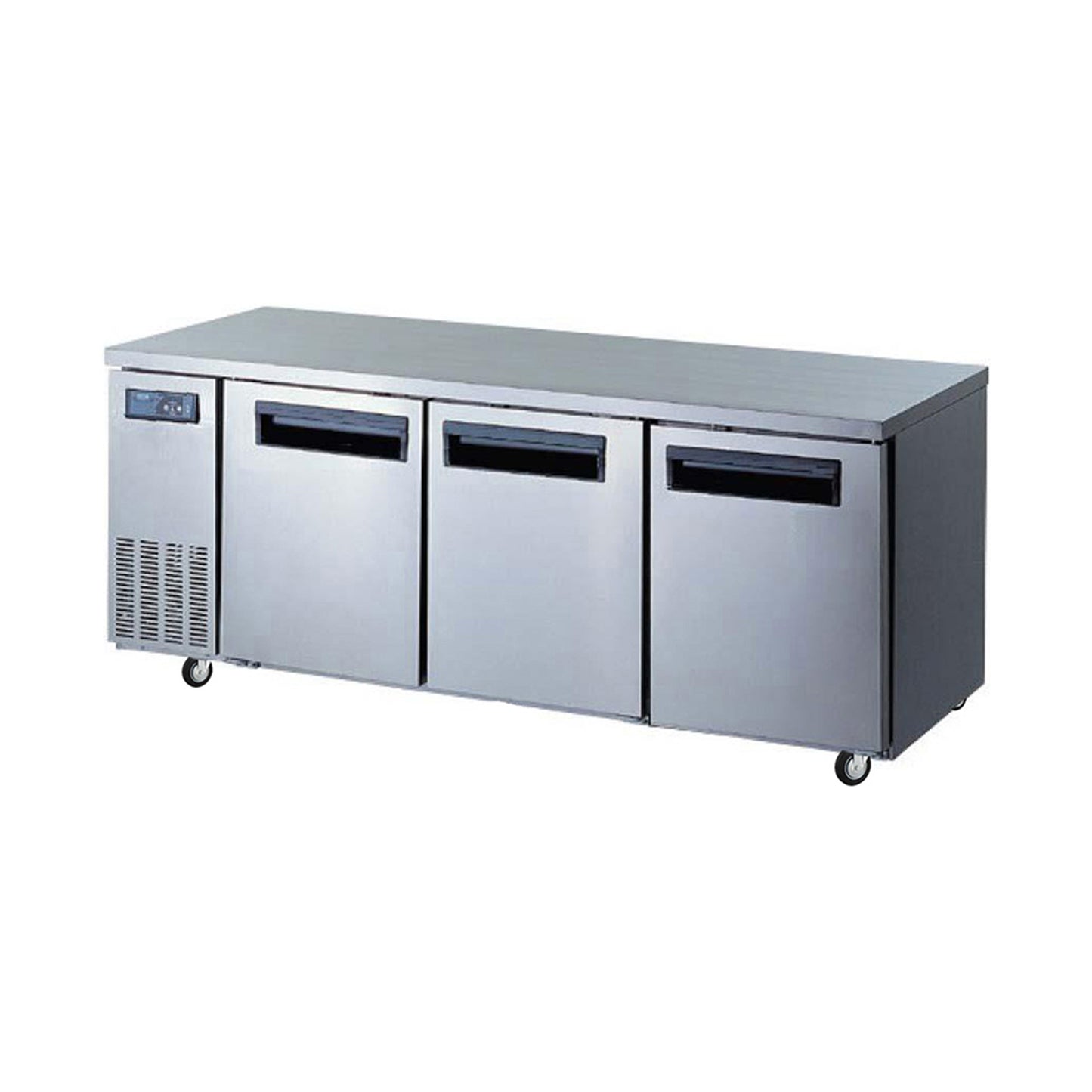 BS7-3D18 THREE DOOR PREMIUM BENCH FRIDGE 512 LITRES CAPACITY (LEFT COMPRESSOR)