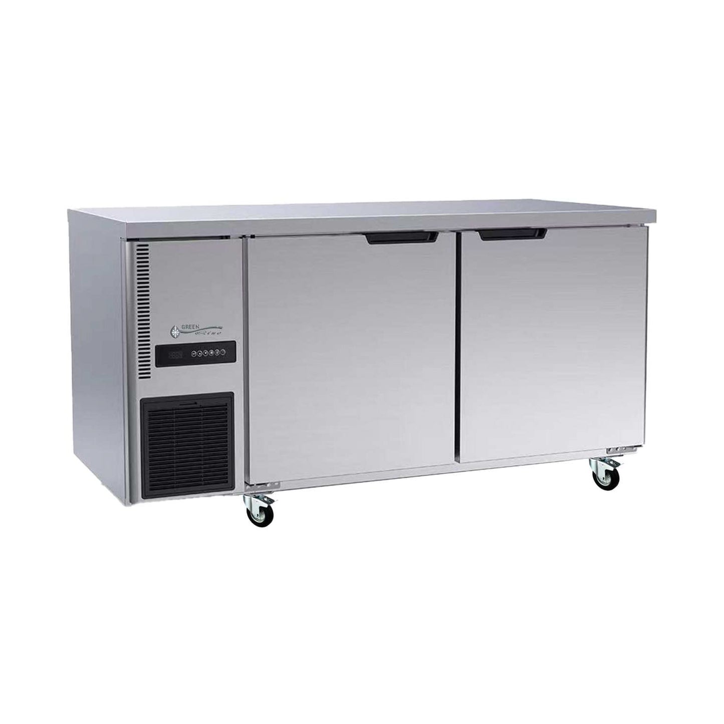 BS7A-2D-15 2-DOOR LH COMP FRIDGE 360L- W1500