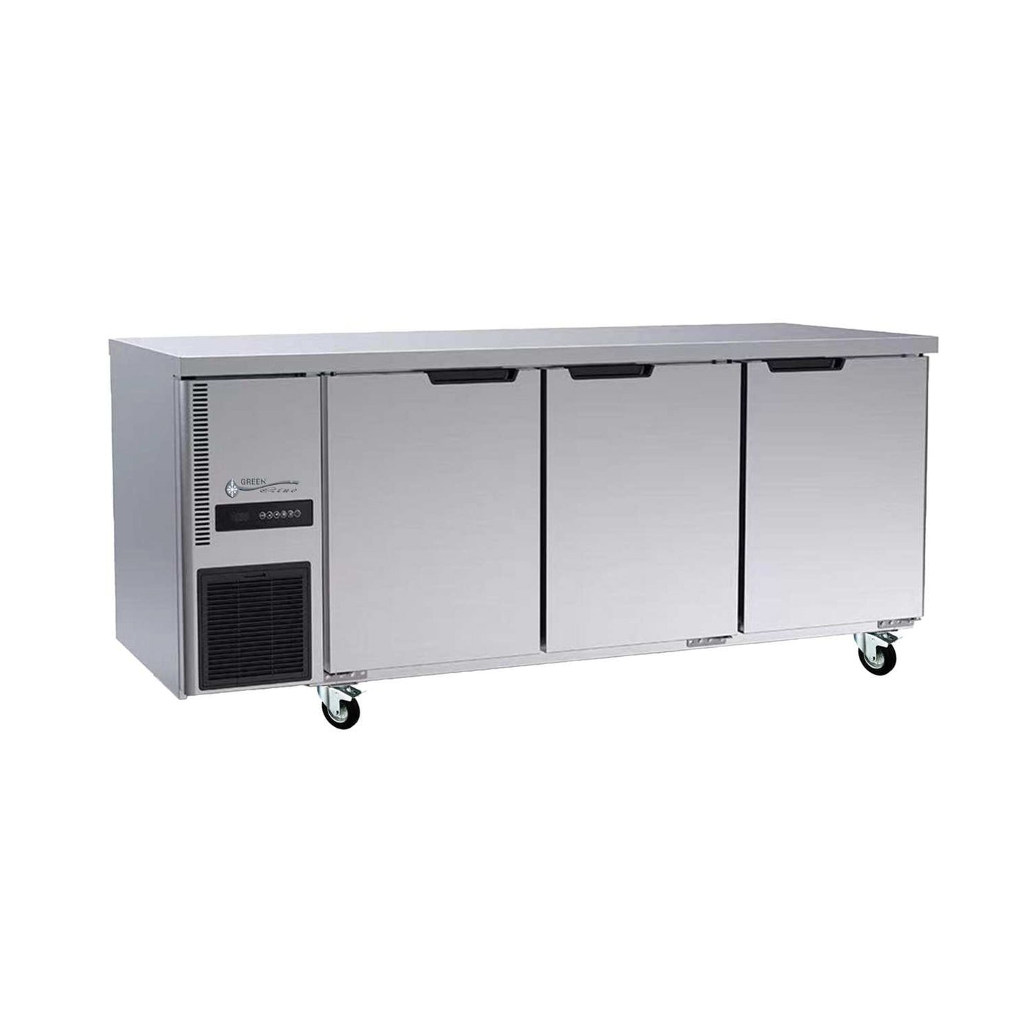 BS7A-3DFR-18 GL 3-DOOR LH COMP FREEZER 460L- W1800