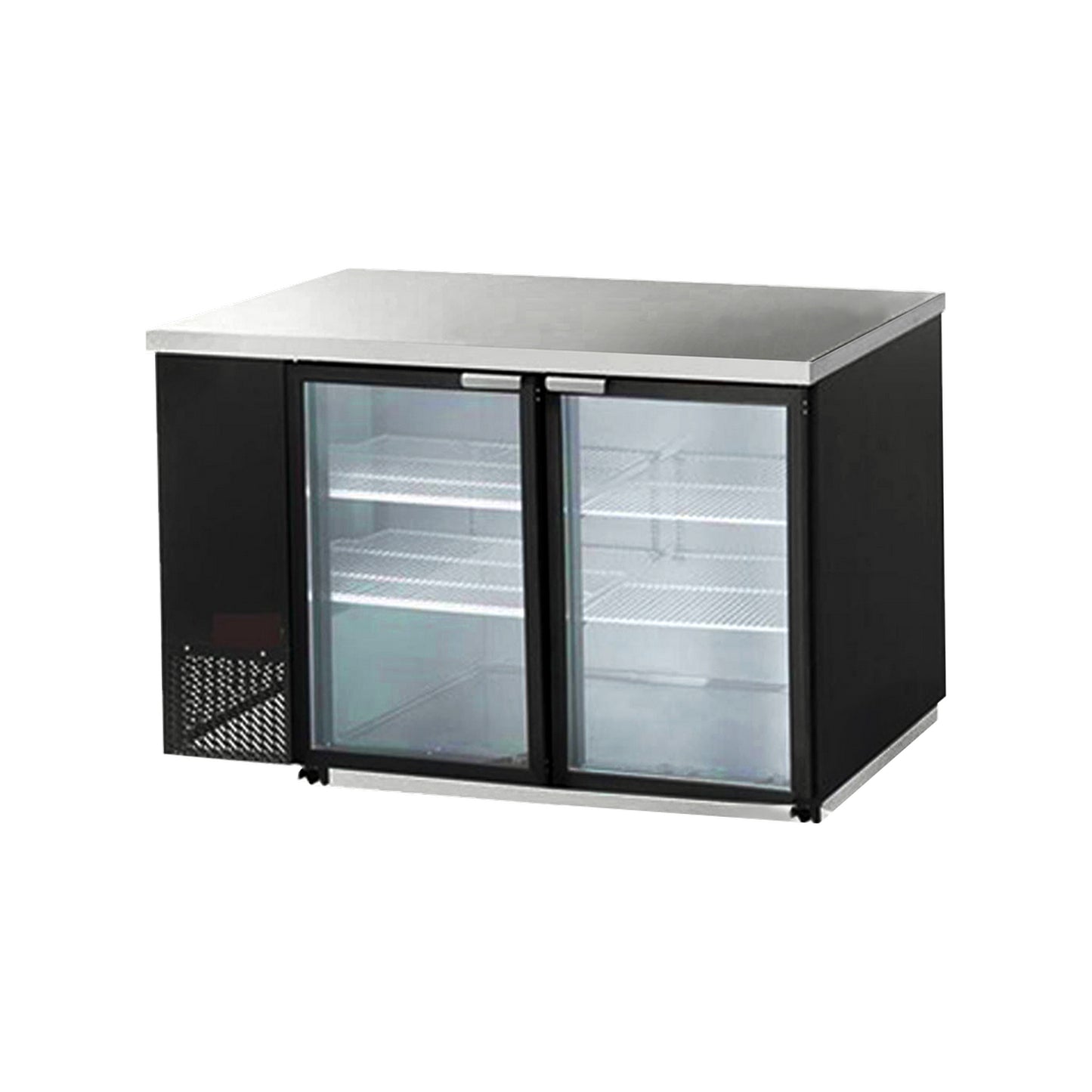 GLBA2D-995-18 PREMIUM BACK BAR FRIDGES 2 GLASS DOORS 1800 MM 651 LITRES CAPACITY