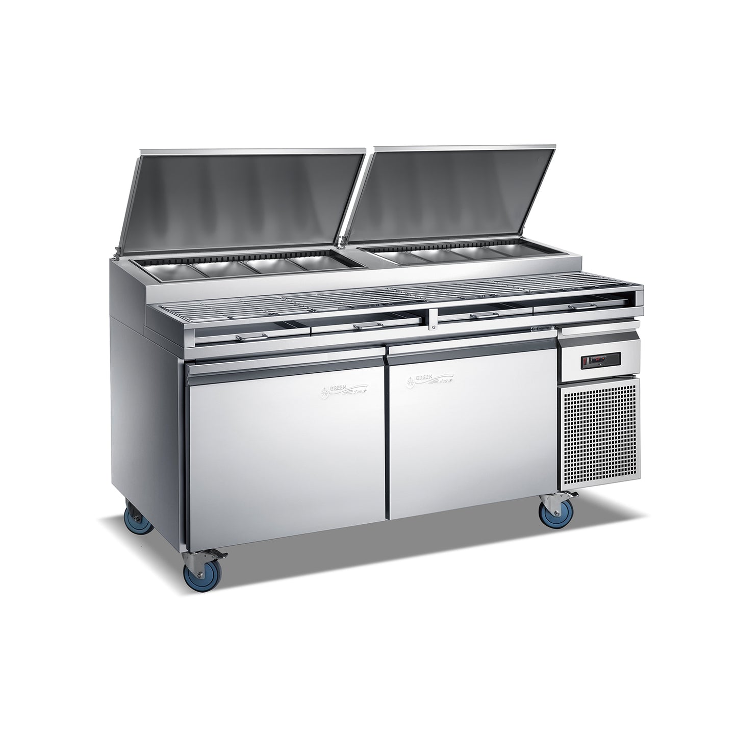 GLPZS17 PIZZA PREP FRIDGE 2 DOORS 572 LITRES CAPACITY