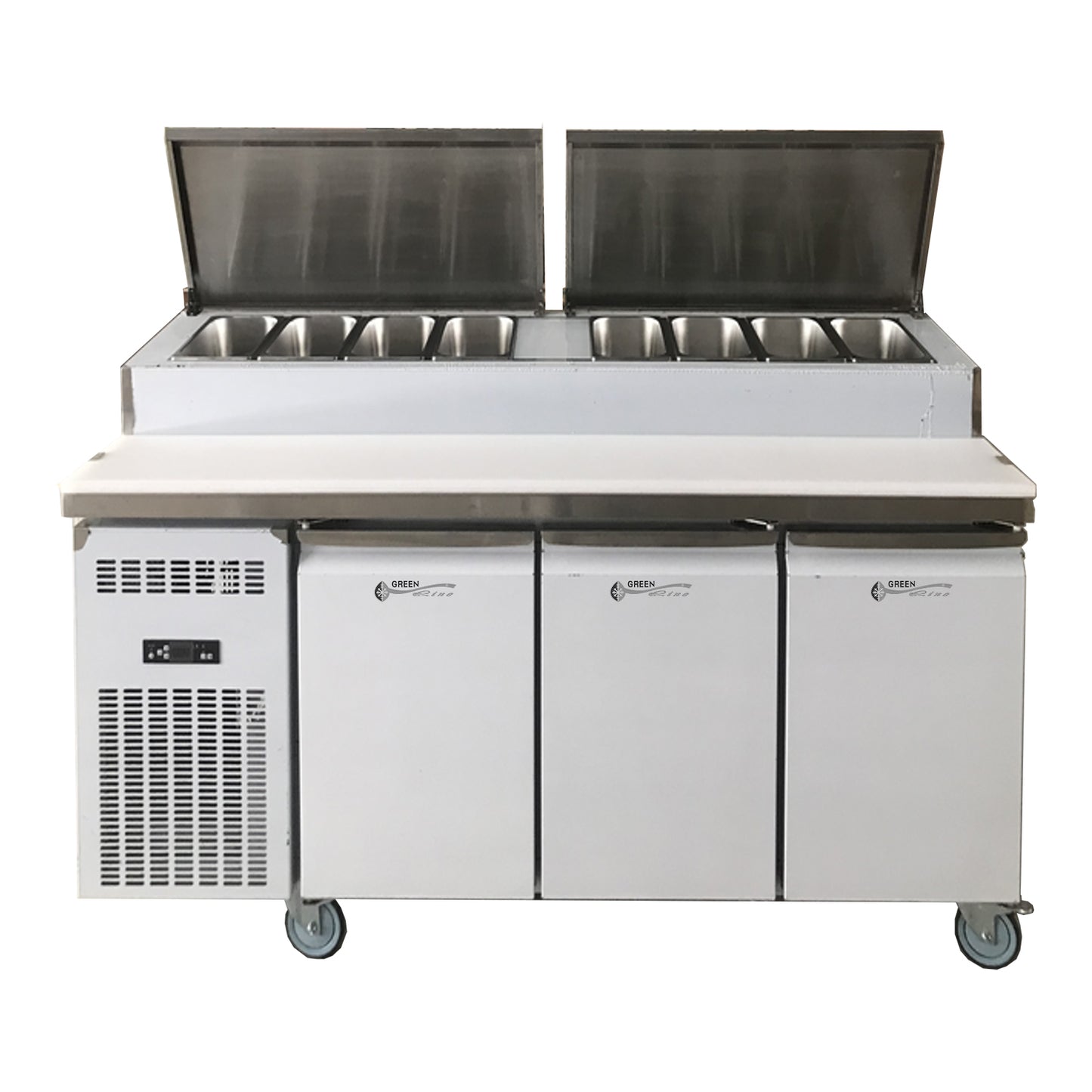 GLPZS24 PIZZA PREP FRIDGE 3 DOORS 873 LITRES CAPACITY