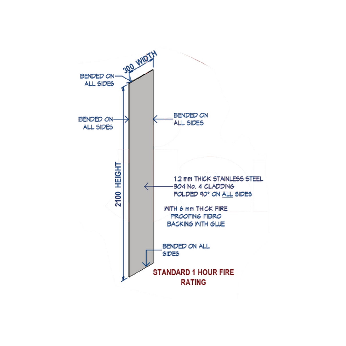 HEWCLADDING-300 WALL CLADDING