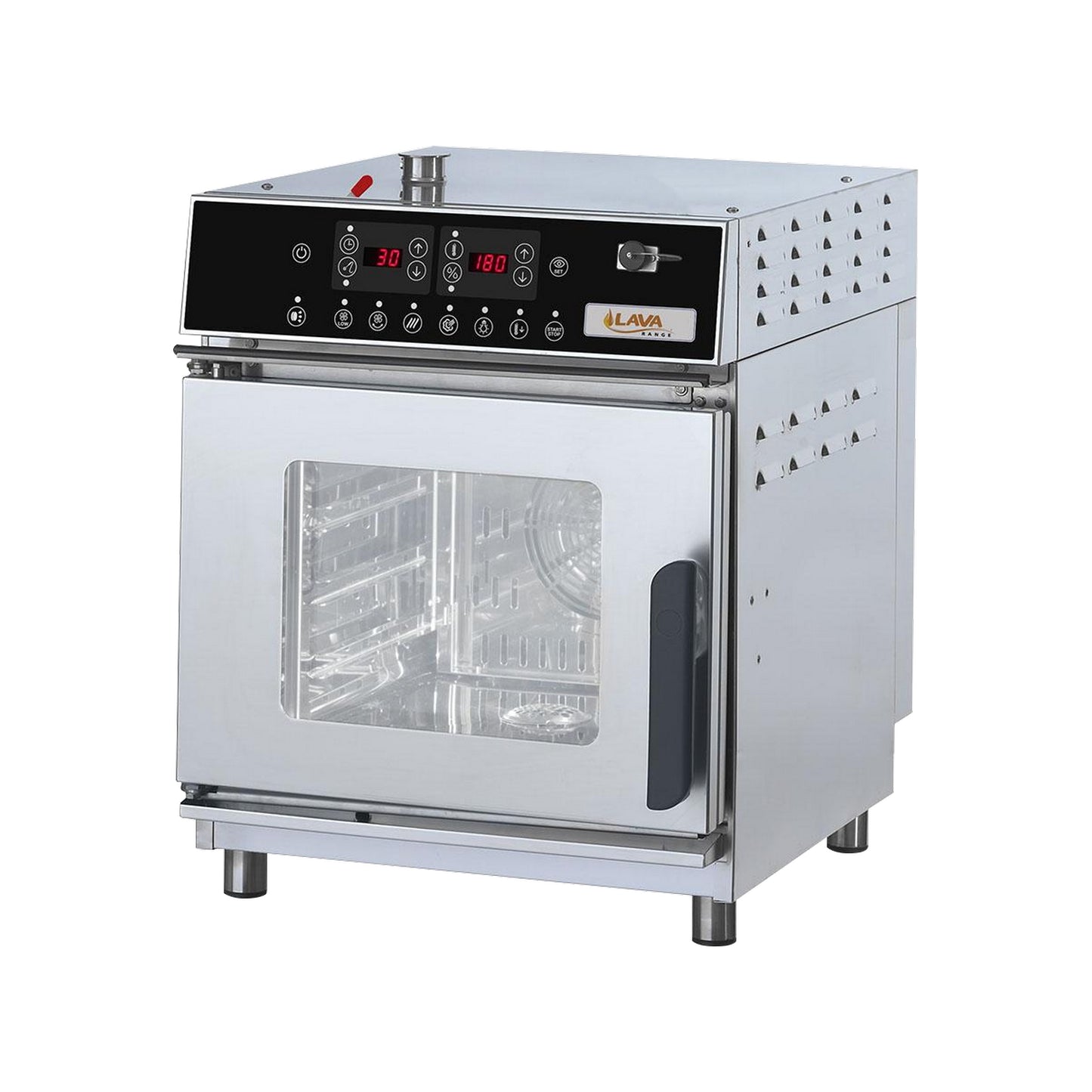 LRHDEA-104E COMPACT COMMERCIAL COMBI OVEN 4 x 1/1 GN TRAYS