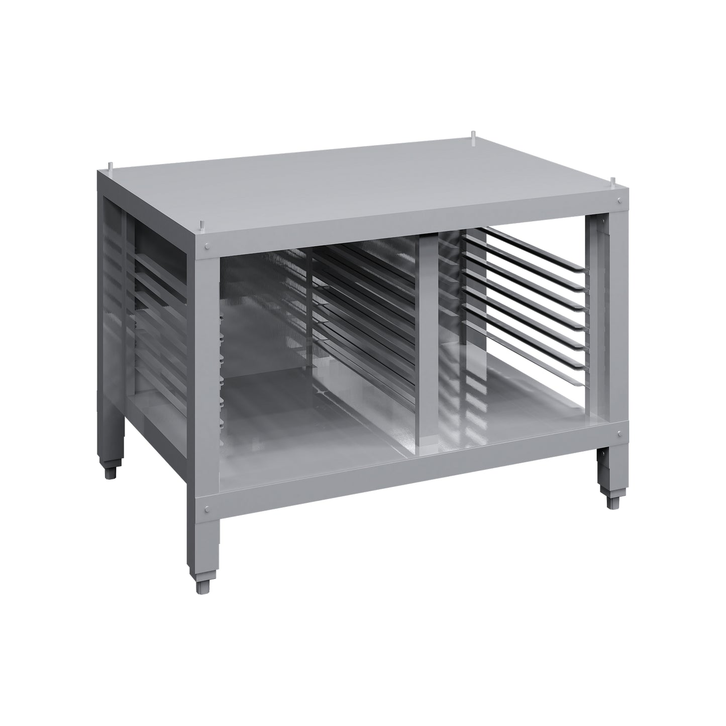 SG-62C COMPACT COMBI OVEN STAND SUPPORTS UP TO 230 KG 2/1 GN OVEN