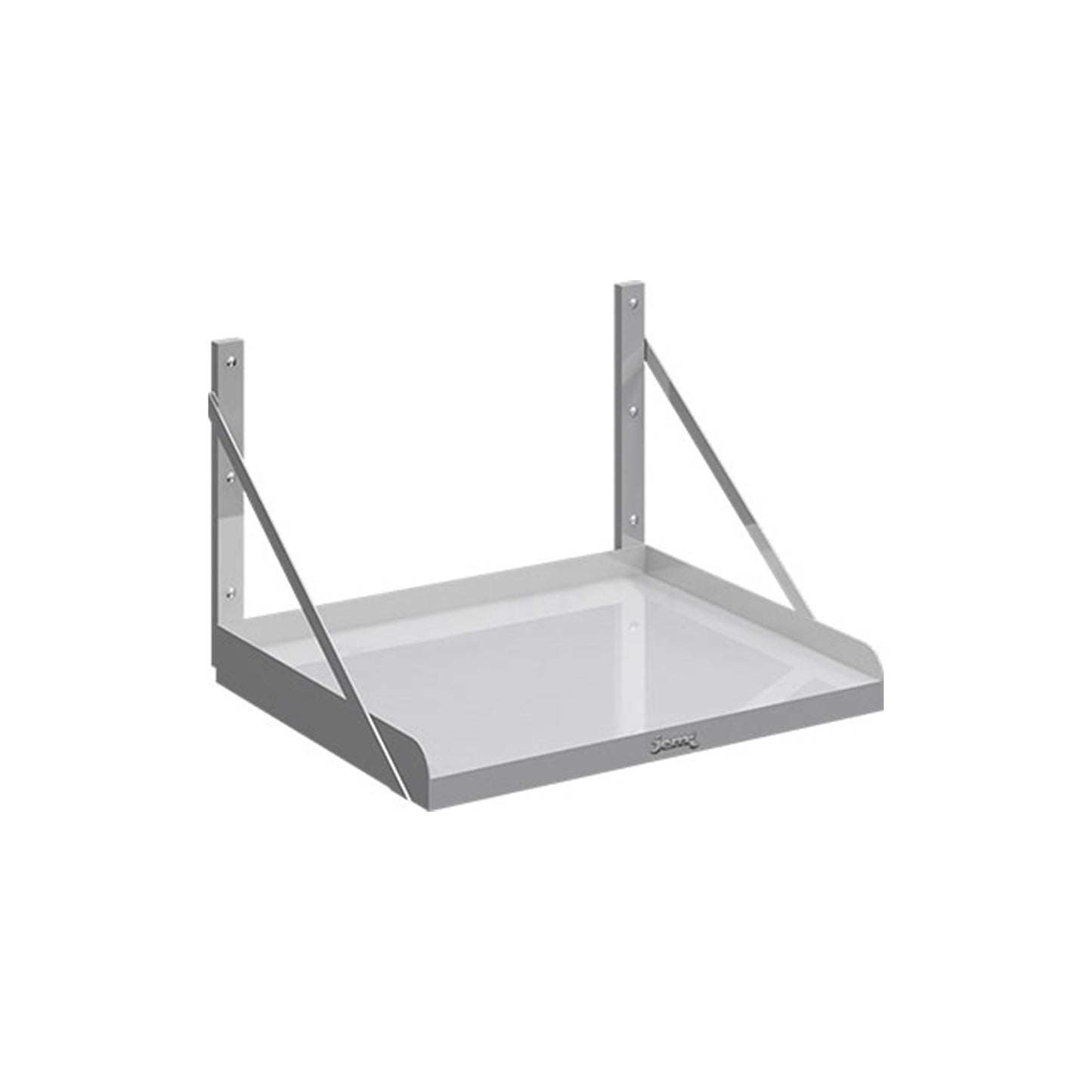 SW-MW MICROWAVE WALL SHELF 2 BRACKETS