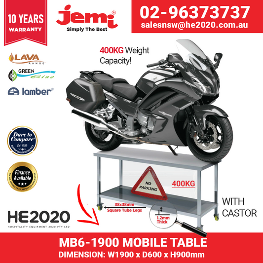 MB6-1900 MOBILE TABLE