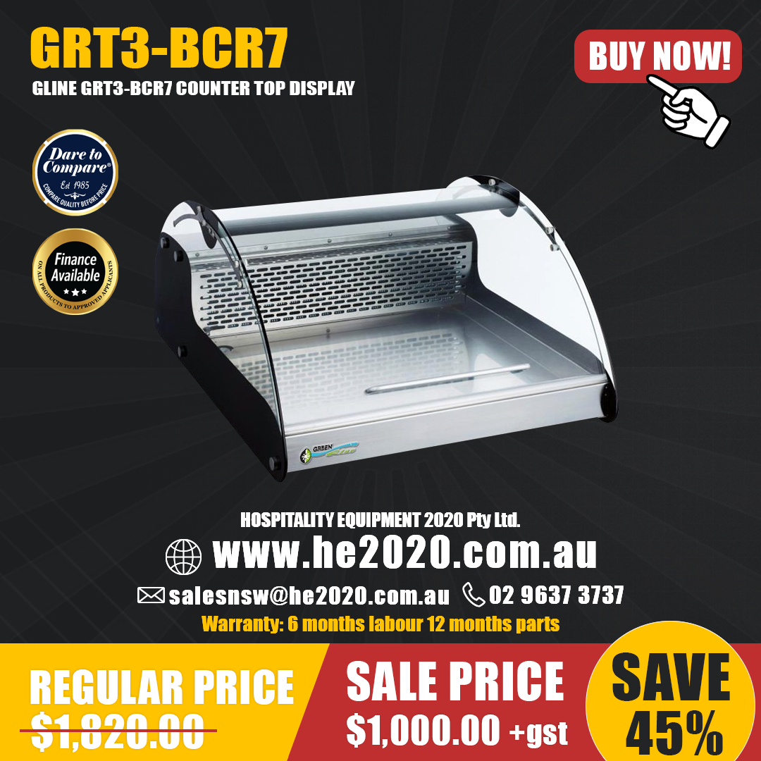 GRT3-BCR7 CURVED COUNTER TOP DISPLAY